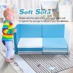 Kidbot New Baby Foam Play Mat Playpen Folding Sofa with Thick Padding Blue