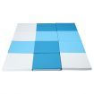 Kidbot New Baby Foam Play Mat Playpen Folding Sofa with Thick Padding Blue
