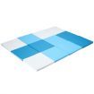 Kidbot New Baby Foam Play Mat Playpen Folding Sofa with Thick Padding Blue