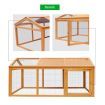 Chicken Run Coop Chook Cage Pen Shelter Wood House Rabbit Hutch Bunny Pet Enclosure Outdoor