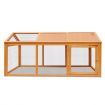 Chicken Run Coop Chook Cage Pen Shelter Wood House Rabbit Hutch Bunny Pet Enclosure Outdoor