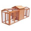 Chicken Run Coop Chook Bird Cage Pen Shelter Wood House Rabbit Hutch Bunny Pet Enclosure Outdoor