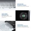 MAXKON Ice Maker Ice Cube Machine 12KG Ice Capacity Black
