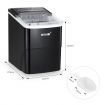 MAXKON Ice Maker Ice Cube Machine 12KG Ice Capacity Black