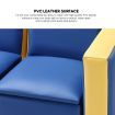 Kidbot 2in1 Kids Sofa 3 Piece Table and Chair Set with Storage Space Blue