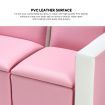 Kidbot 2in1 Kids Sofa 3 Piece Table and Chair Set with Storage Space Pink