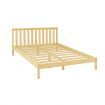 Wooden Bed Frame Queen Size Oak Platform Bed Base Bedroom Furniture
