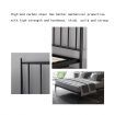 Double Modern Metal Bed Frame Iron Bed Base Bedroom Furniture Black
