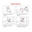 Bicycle Mini Pump CO2 Inflator Insulated Sleeve Air Cycling Bike Bicycle Pump Bike Ball Pump Bike Bicycle Accessories