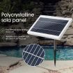 10W Solar Powered Fountain Water Pump for Outdoor Garden Pond Pool