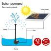 10W Solar Powered Fountain Water Pump for Outdoor Garden Pond Pool