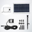 10W Solar Powered Fountain Water Pump for Outdoor Garden Pond Pool