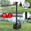 20W Solar Powered Fountain Water Pump for Outdoor Garden Pond Pool