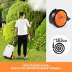 16L Wheel Backpack Pump Sprayer for Garden Weed Killer Fertilizer with Car Wash Brush