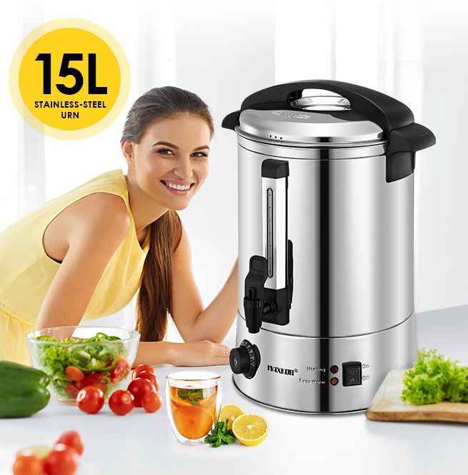 Maxkon 15L Hot Water Urn Instant Hot Water Dispenser with Double Layer