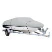 OGL 12-14 ft Trailerable Boat Cover Waterproof Marine Grade Fabric for V Hull Fishing Boats