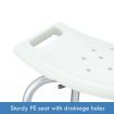 New Adjustable Shower Chair Bath Tub Seat Bench for Elderly Disabled