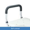 Medical Shower Chair Bathtub Bath Seat Stool with Back and Armrests