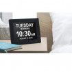 Extra Large Impaired Vision Digital Clock For the Elderly People (Black)