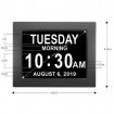 Extra Large Impaired Vision Digital Clock For the Elderly People (Black)