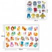 Boys Clothing Label and Alphabet Wall Sticker Wardrobe Classification Tips Storage Organizing Nursery Room Decor