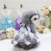 Pet Dress Dog Lace Skirt Lace Wedding Party