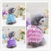 Pet Dress Dog Lace Skirt Lace Wedding Party