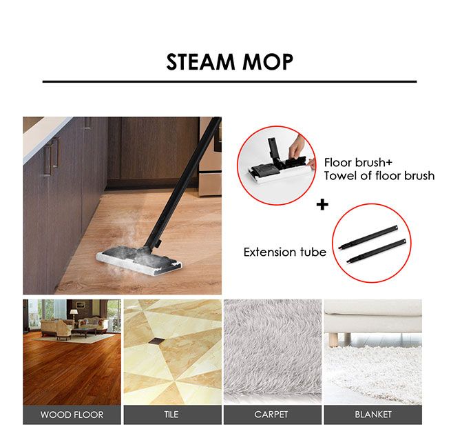 Maxkon 3.4L High Pressure Steam Cleaner Steam Mop Machine