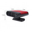 12V 150W Car Auto Heater Air Purifier Cooler Dryer Demister Defroster 2 in 1 Hot Warm Fan Truck Van