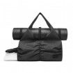 Travel Yoga Gym Bag for Men and Women with Shoes Compartment and Wet Dry Storage Pockets