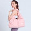 Travel Yoga Gym Bag for Men and Women with Shoes Compartment and Wet Dry Storage Pockets