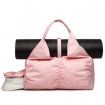 Travel Yoga Gym Bag for Men and Women with Shoes Compartment and Wet Dry Storage Pockets