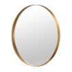 Gold Large Round Mirror Decorative Wall Mirror 60cm