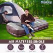 1.91m x 97cm x 36cm Tritech Airbed Twin Purple