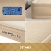 Fortech Airbed Blow up Mattress Camping Bed Built-in AC Pump
