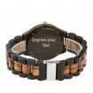 Striegel Design Your Own Engraved Wooden Watch