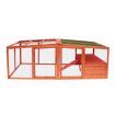 Chicken Coop Run Walk In Cage House Rabbit Hutch Pet Bunny Ferret Duck Enclosure Outdoor Wooden XXL