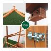 Petscene XL Wooden Bird Cage Pet Home Aviary Budgie Canary Parrot Finch House