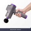 Vibration Massage Gun Muscle Deep Tissue Percussion Electric Body Massager Grey