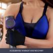 Vibration Massage Gun Muscle Deep Tissue Percussion Electric Body Massager Grey