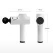 Vibration Massage Gun Muscle Deep Tissue Percussion Electric Body Massager White