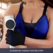 Vibration Massage Gun Muscle Deep Tissue Percussion Electric Body Massager White