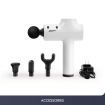 Vibration Massage Gun Muscle Deep Tissue Percussion Electric Body Massager White
