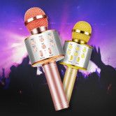 Bluetooth Karaoke Microphone Wireless Microphone Professiona Speaker Handheld Microfone  2cols availble