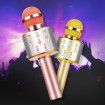 Bluetooth Karaoke Microphone Wireless Microphone Professiona Speaker Handheld Microfone 2cols availble