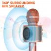 Bluetooth Karaoke Microphone Wireless Microphone Professiona Speaker Handheld Microfone 2cols availble