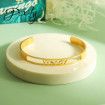 Poly Design Your Own Hollow Name Bangle Personalized Bracelet