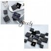 Poly Design Your Own Hollow Name Bangle Personalized Bracelet