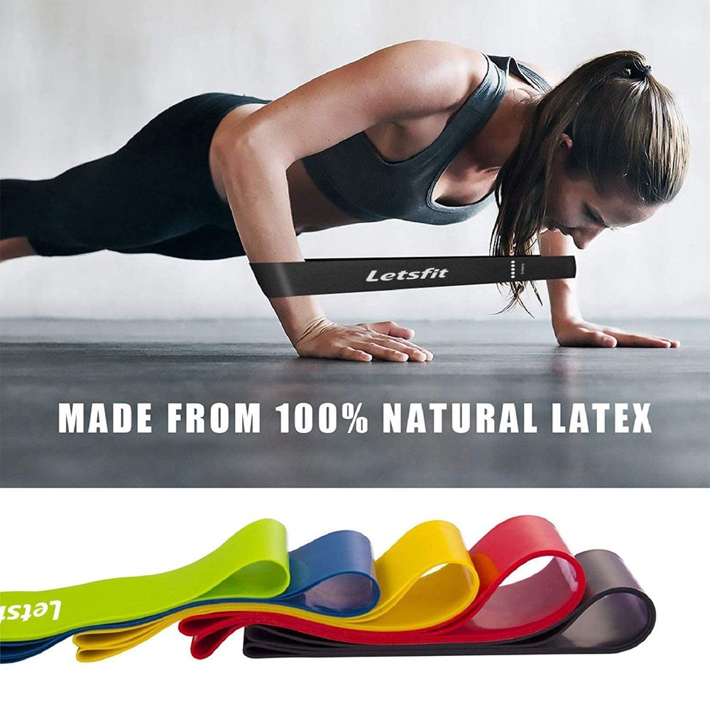 Resistance Loop Bands, Resistance Exercise Bands for Home Fitness, Stretching, Strength Training