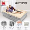 Bestway Inflatable Flocked Airbed Camping Mattress Air Beds Built in AC Pump